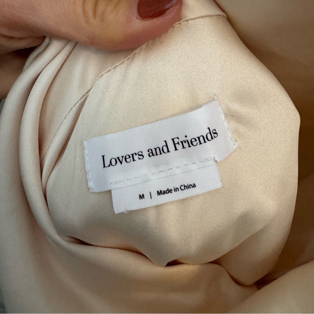 Lovers + Friends The Megan Gown in Champagne - Picture 13 of 15